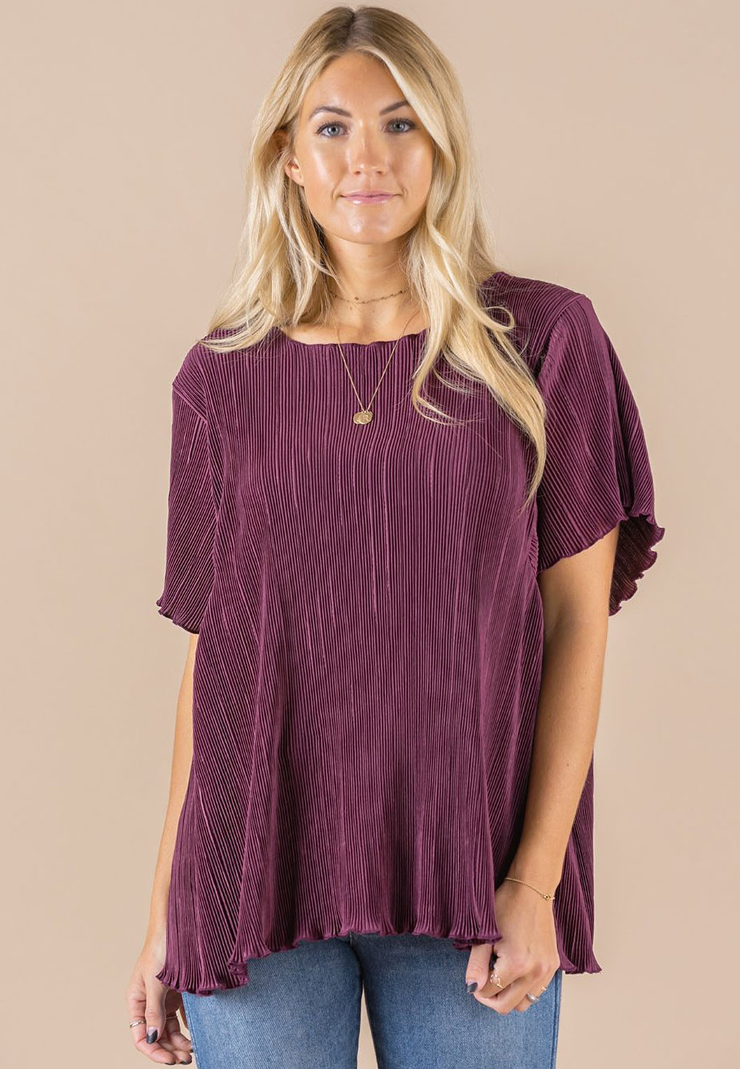 Agnes and dora puff sleeve pullover store